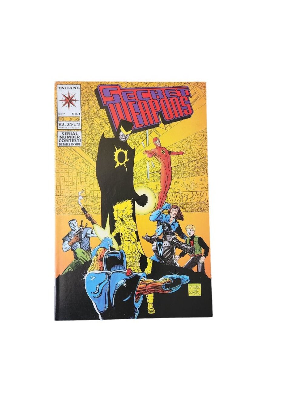 Valiant Secret Weapons #1 1993 Comic Book Collector Bagged Boarded